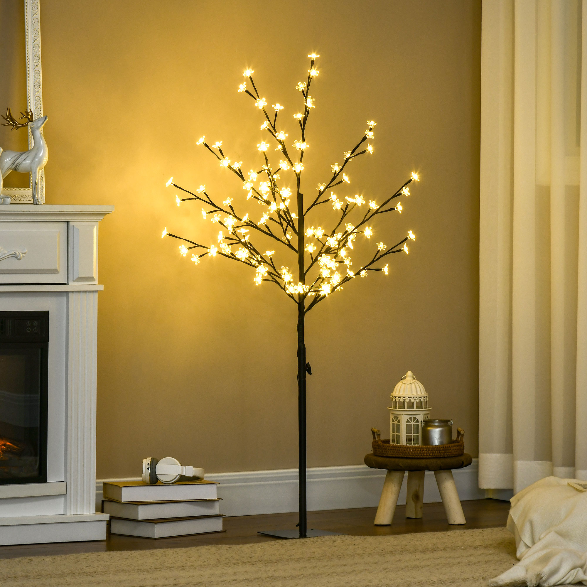 Décoration lumineuse cerisier