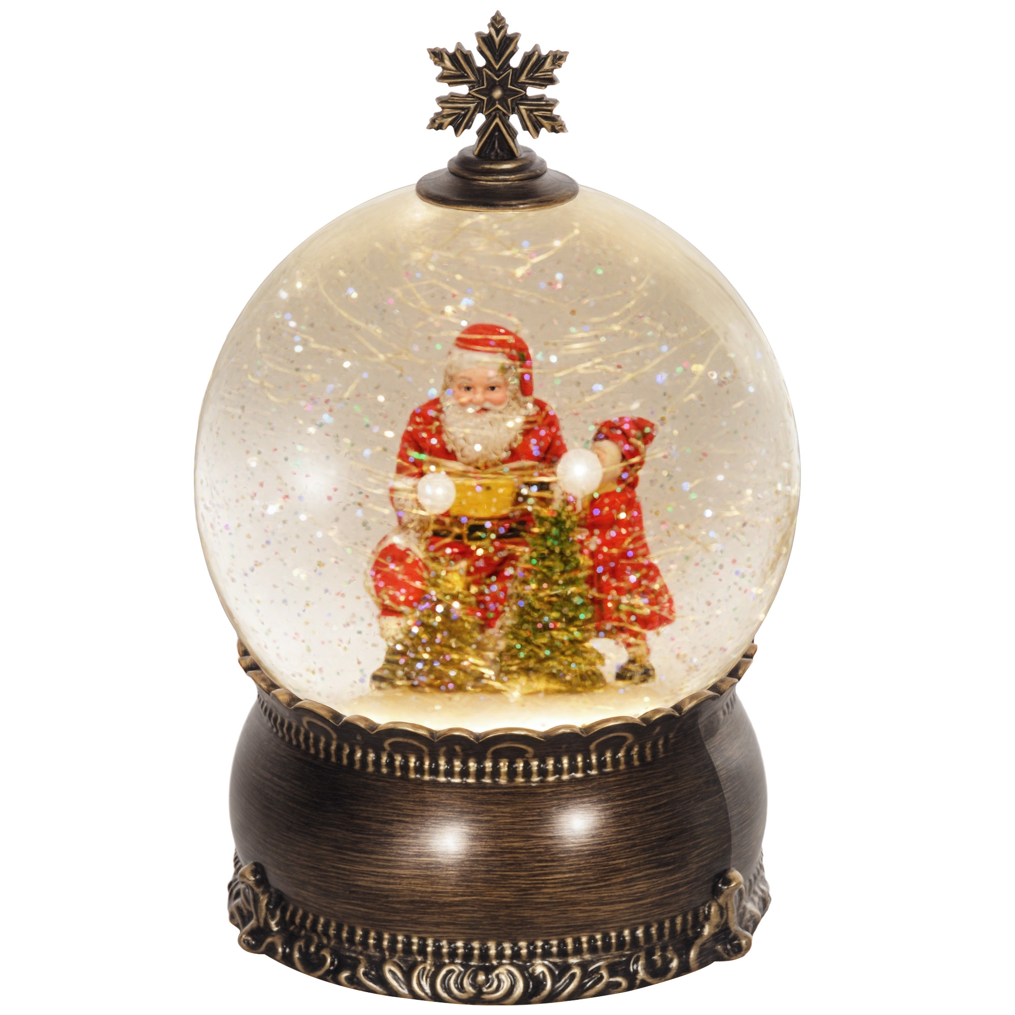 Boule de neige musicale Noël