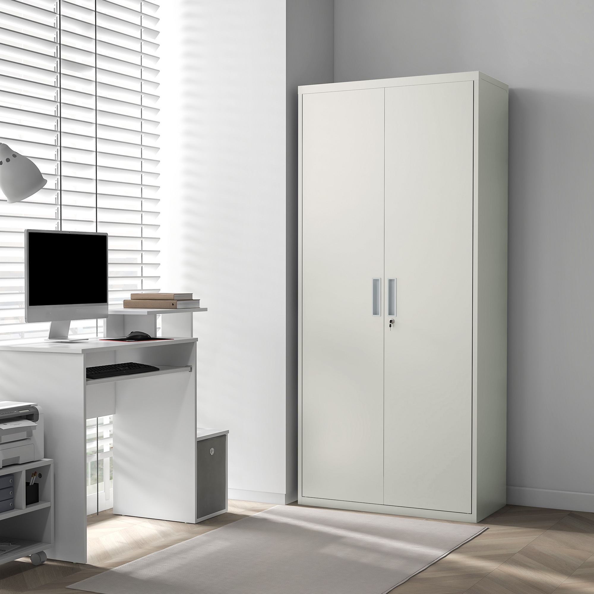 Cerradura puertas armario oficina
