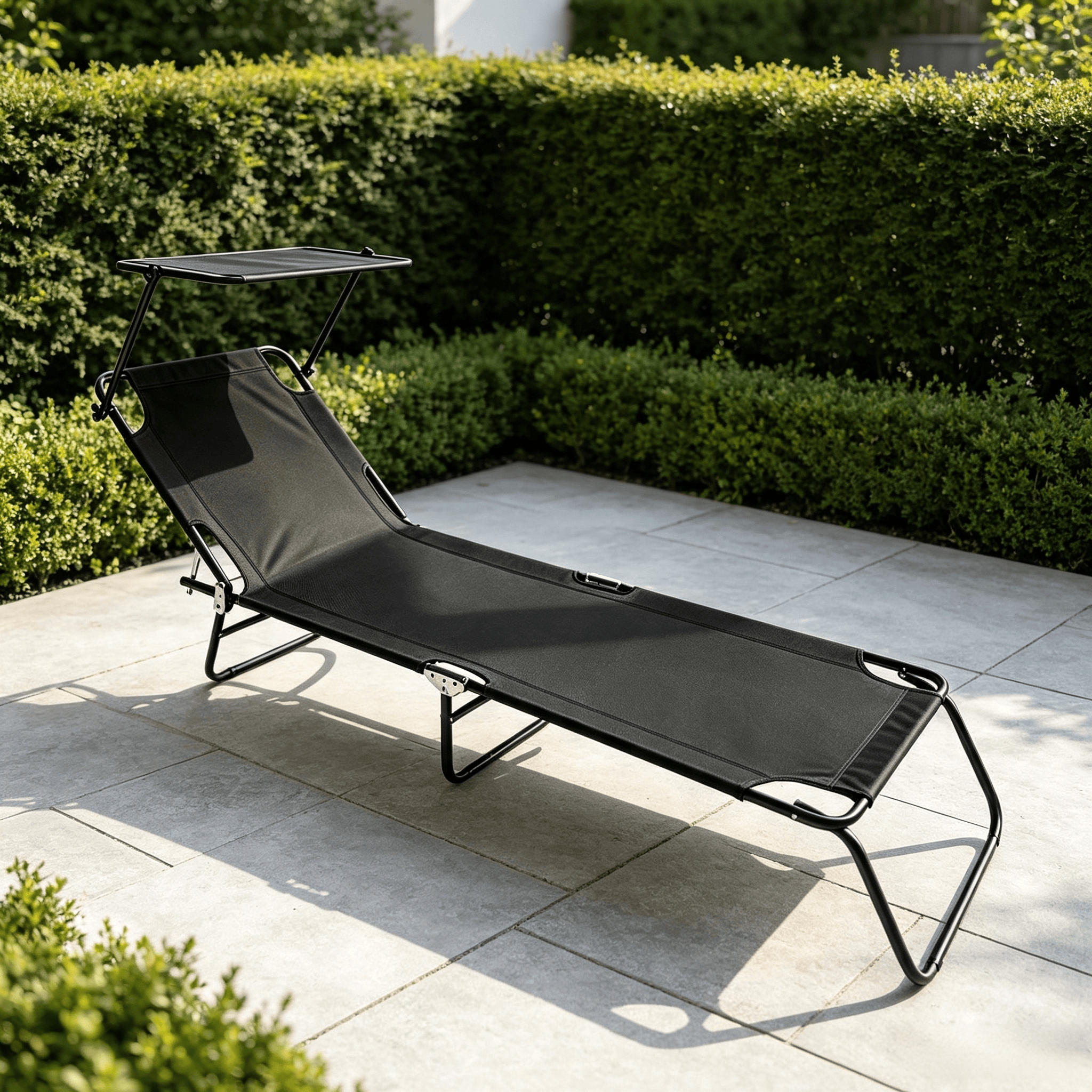 Chaise longue dossier réglable