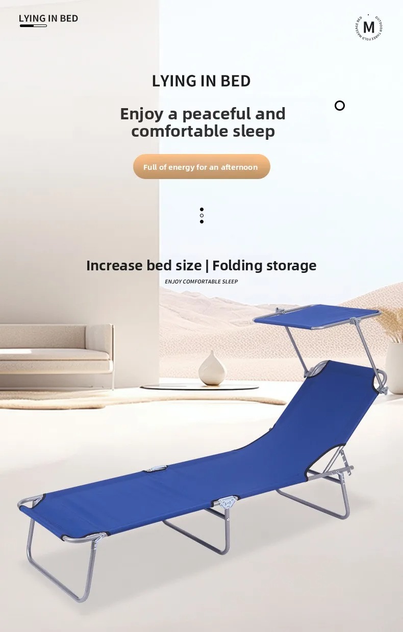 Chaise longue dossier réglable