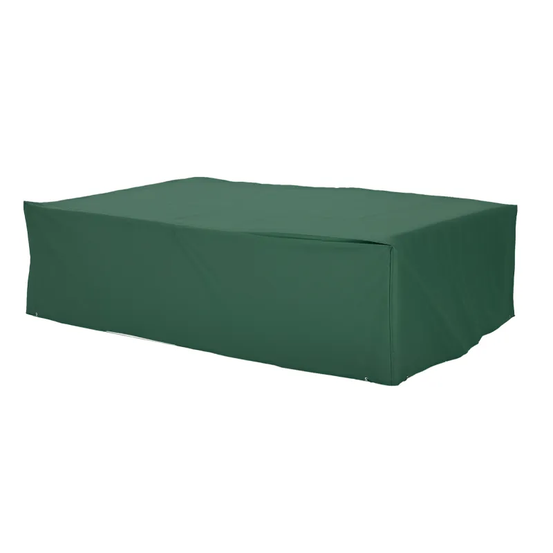 97" x 65" x 26" Heavy Duty Outdoor Sectional Sofa Cover, Waterproof Patio Furniture Cover for Weather Protection, Dark Green