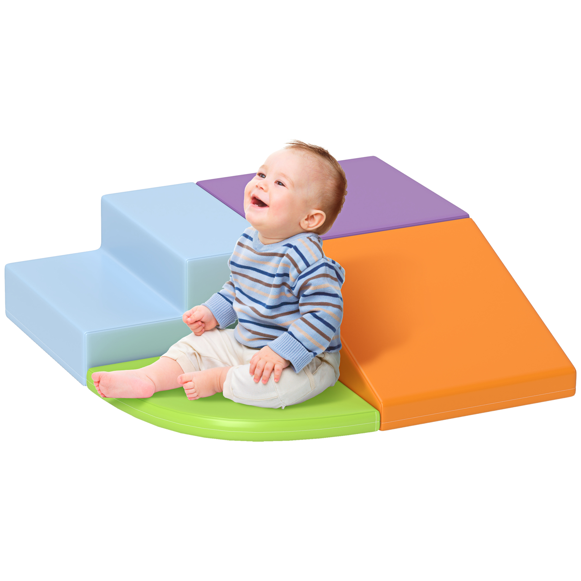 Foam Play Set for Toddlers and Children Crawling or Sliding, Assorted