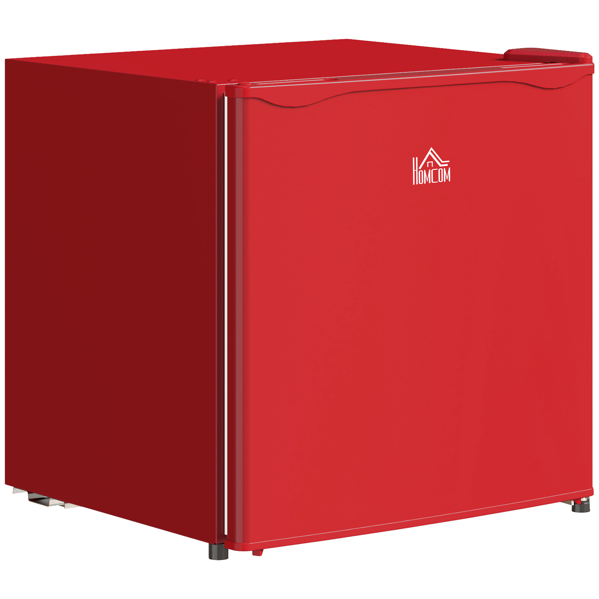 1.1 Cu.Ft Countertop Mini Freezer, Compact Upright Freezer with Removable Shelves, Red