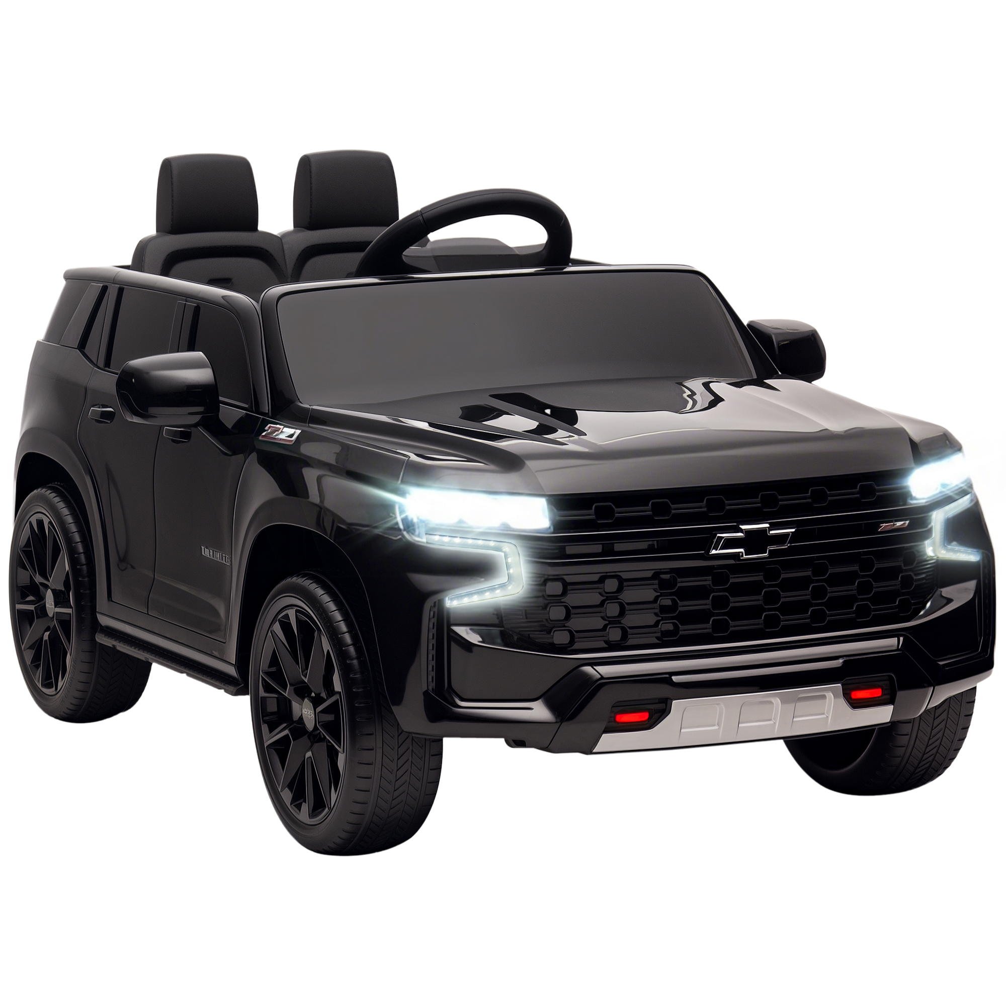 Electric Ride on Car 12V Kids Ride-on Toy, Black