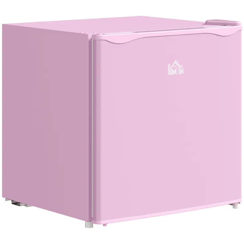 1.1 Cu.Ft Countertop Mini Freezer, Compact Upright Freezer with Removable Shelves, Pink