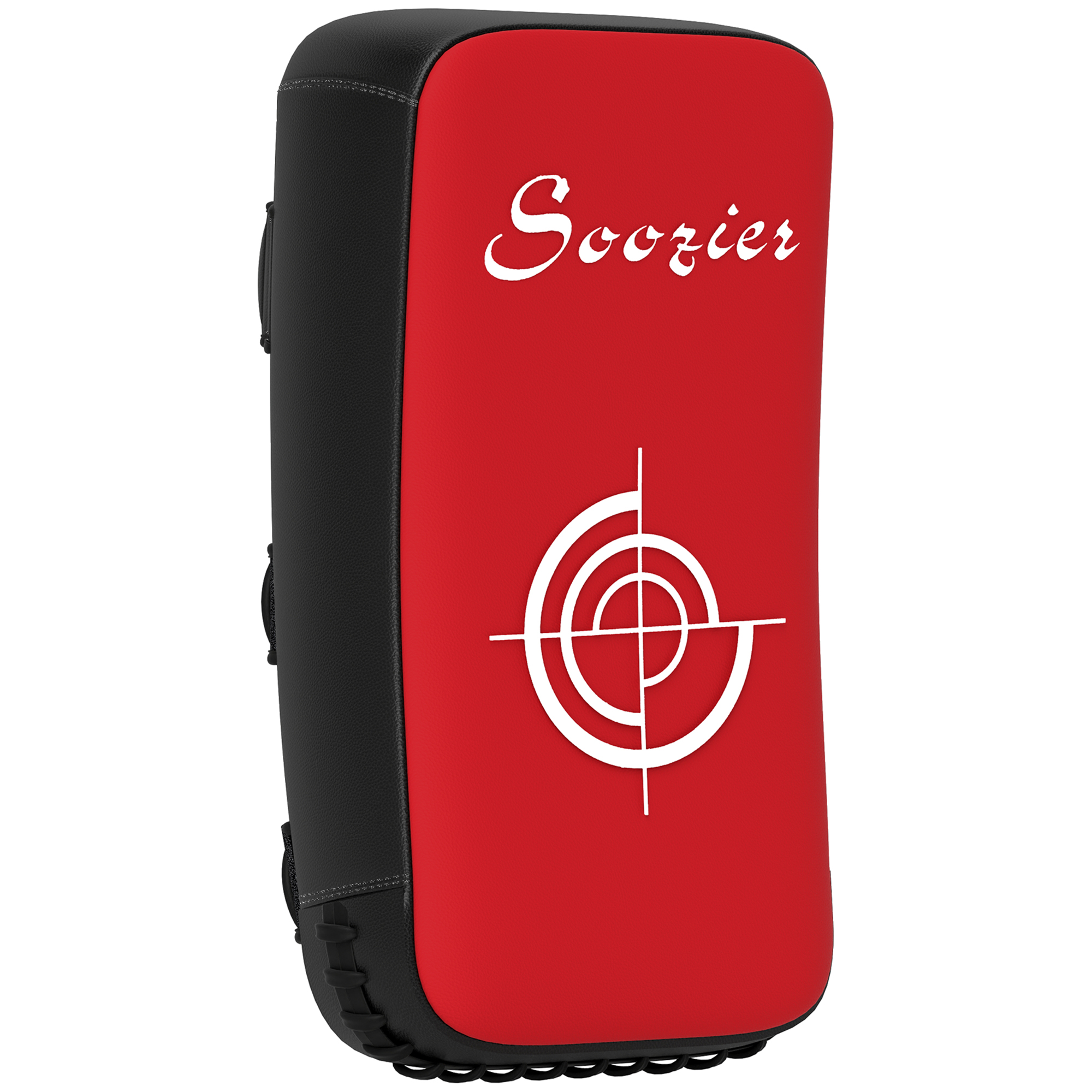 16.5 in Muay Thai Kick Shield Punching Pad, Kick Shield for Martial Arts, Karate, Kickboxing, MMA x 1 Unit, Red