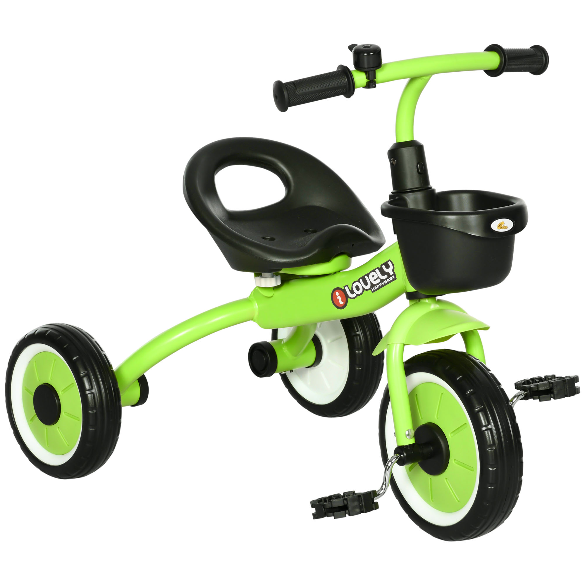 Tricycle for Kids Age 2-5, Toddler Bike for Children, Green