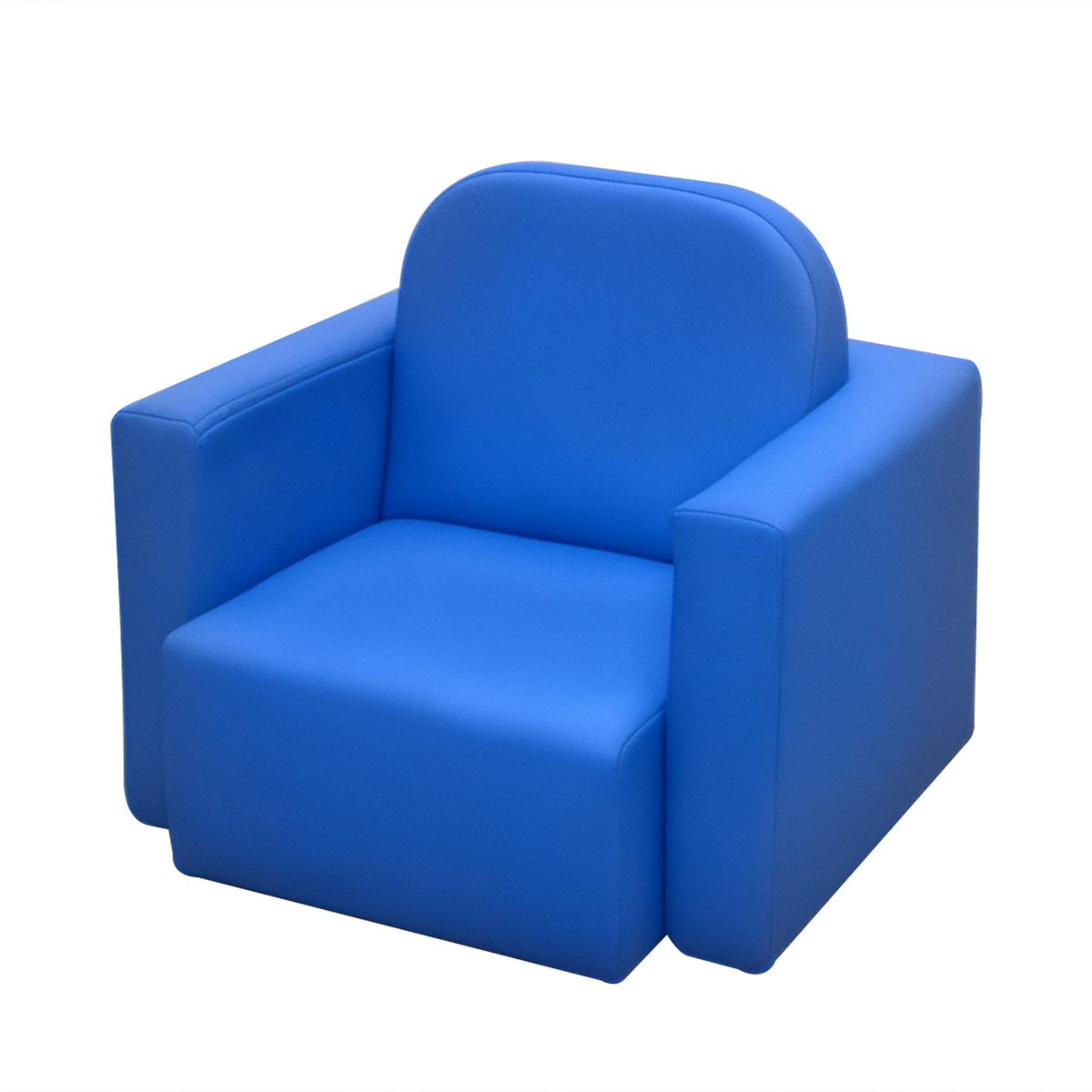 2-in-1 Convertible Table and Chair Set for Boys Girls for Boys Girls, Blue