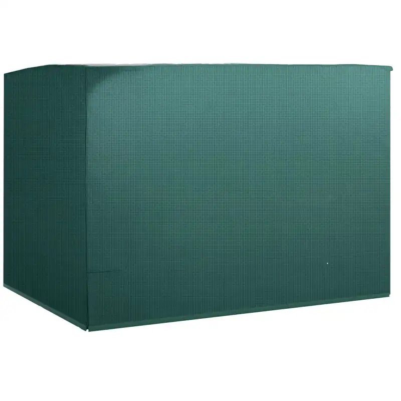 3-Seater Patio Swing Cover, Outdoor Garden Furniture Protection Hammock Cover Waterproof 85" X 61" X 59", Dark Green