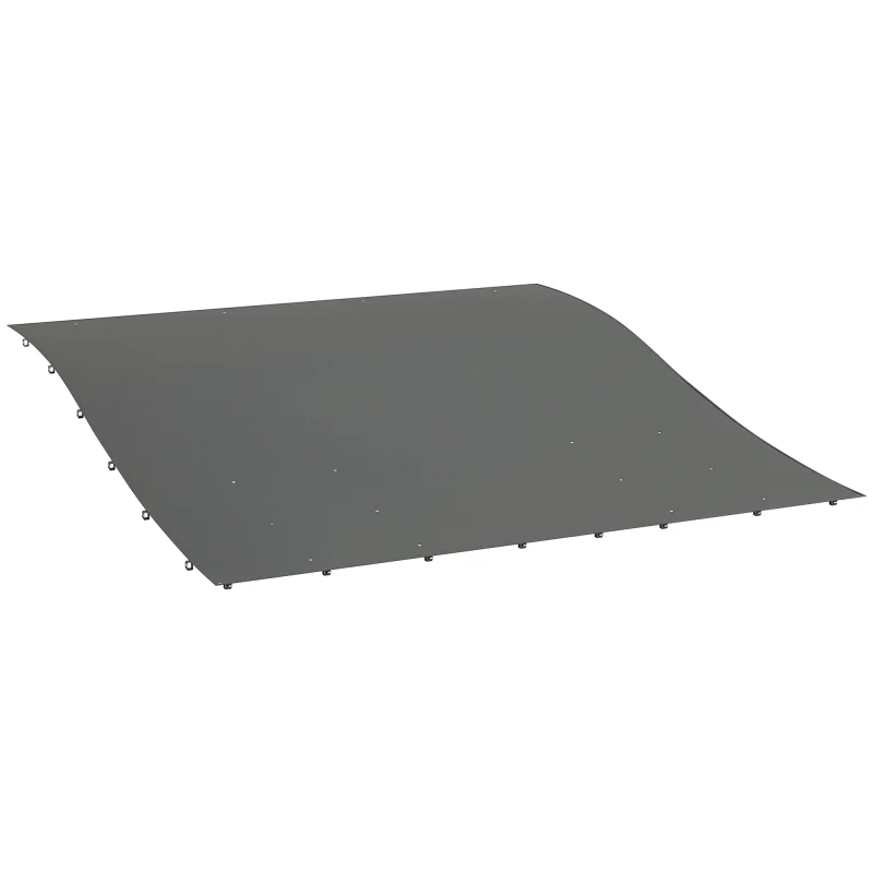 Pergola Canopy Replacement, Pergola Shade Cover for 10' x 10' Pergola ( 84C-038 Series), Dark Gray
