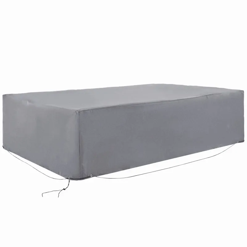 97" x 65" x 26" Weatherproof Outdoor Sectional Patio Furniture Cover with Ultimate Weather Protection, Grey