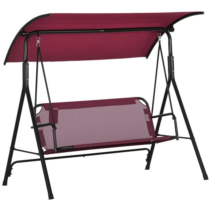 3-Person Porch Swing with Stand