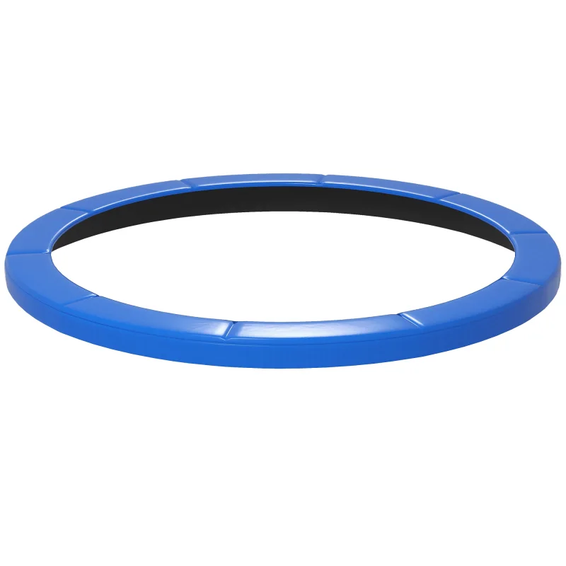 12FT Trampoline Spring Cover, Safety Trampoline Pad Replacement, Waterproof and Tear Resistant, All Weather Trampoline Accessories, No Holes for Pole, Blue
