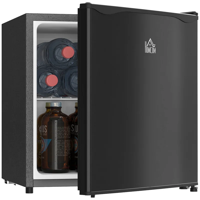 1.1 Cu.Ft Countertop Mini Freezer, Compact Upright Freezer with Removable Shelves, Black
