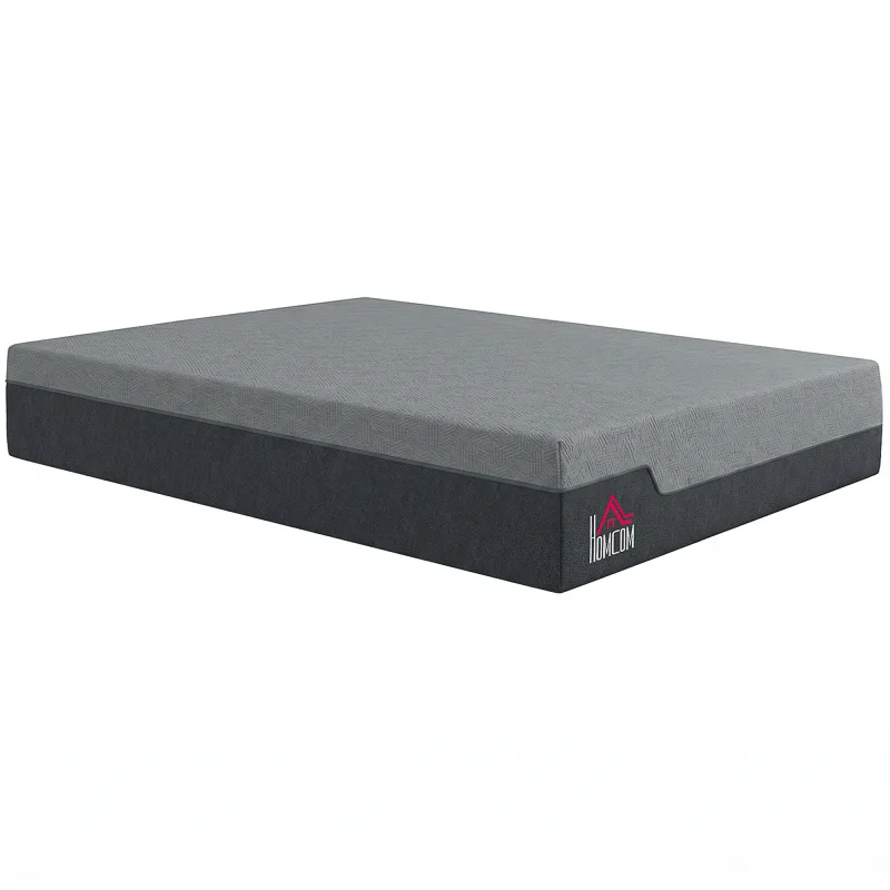14 Inch Queen Size Memory Foam Mattress, Cooling Gel, Made in USA