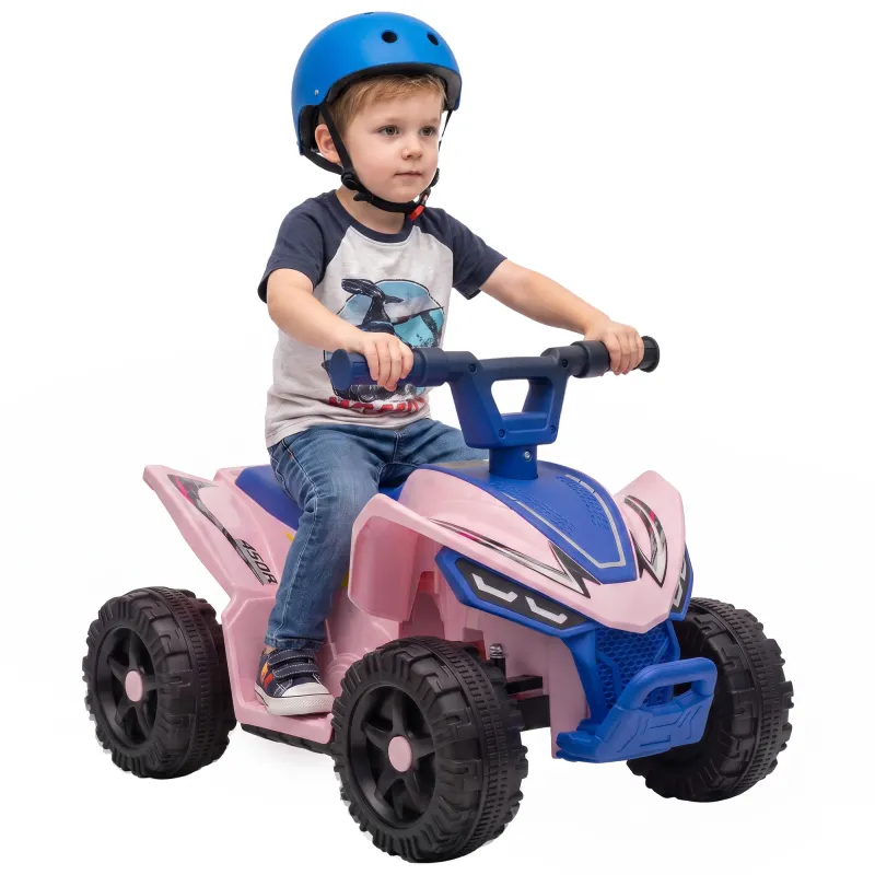 Kids ATV for 1.5-4 6V Battery Powered for 45Mins Max 1.2MPH Blue