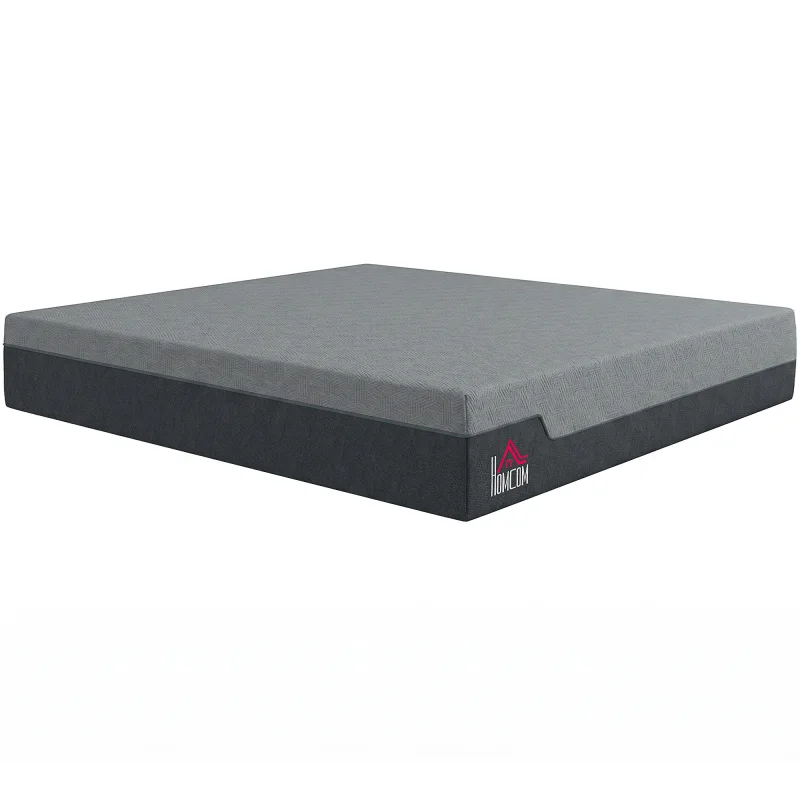 14 Inch King Size Memory Foam Mattress, Cooling Gel, Made in USA