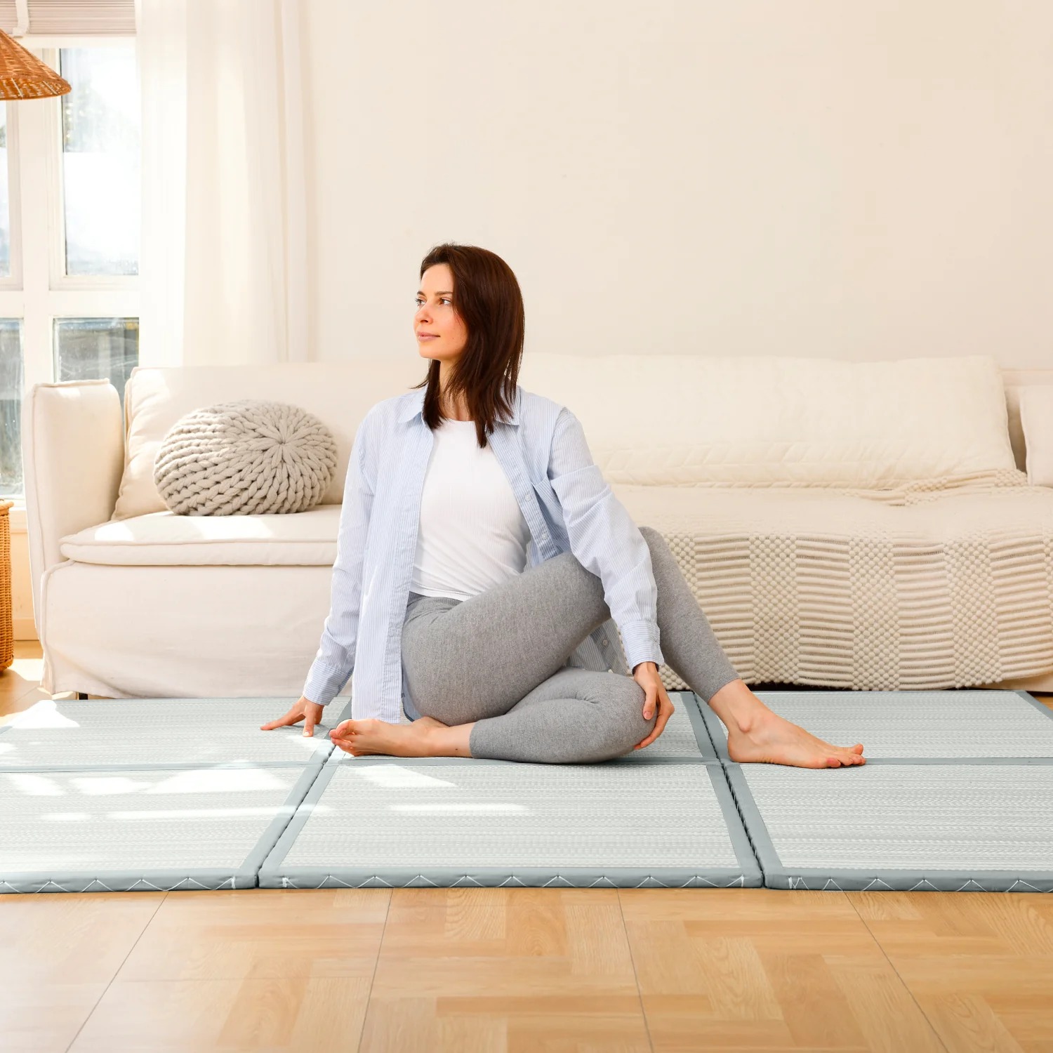 CocoShield Tatami Mat—LIGHT GREEN
