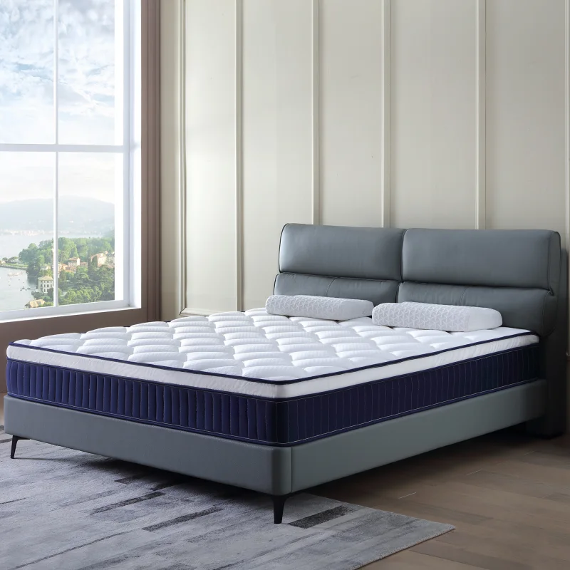 King Size Mattress,10 Inch King Mattress in a Box for Back Pain Relief, Upgrade Memory Foam and Pocket Coils Spring, Medium Firm, Excellent Motion Isolation, Edge Support