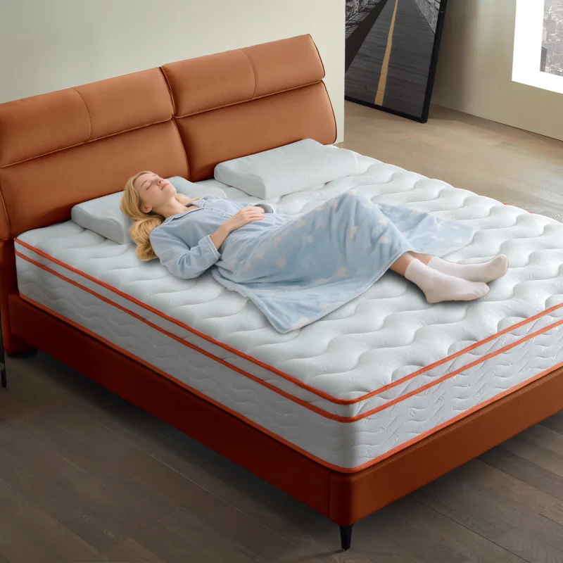 King Size Mattress,10 Inch King Mattress in a Box for Back Pain Relief, Upgrade Memory Foam and Pocket Coils Spring, Medium Firm, Excellent Motion Isolation, Edge Support