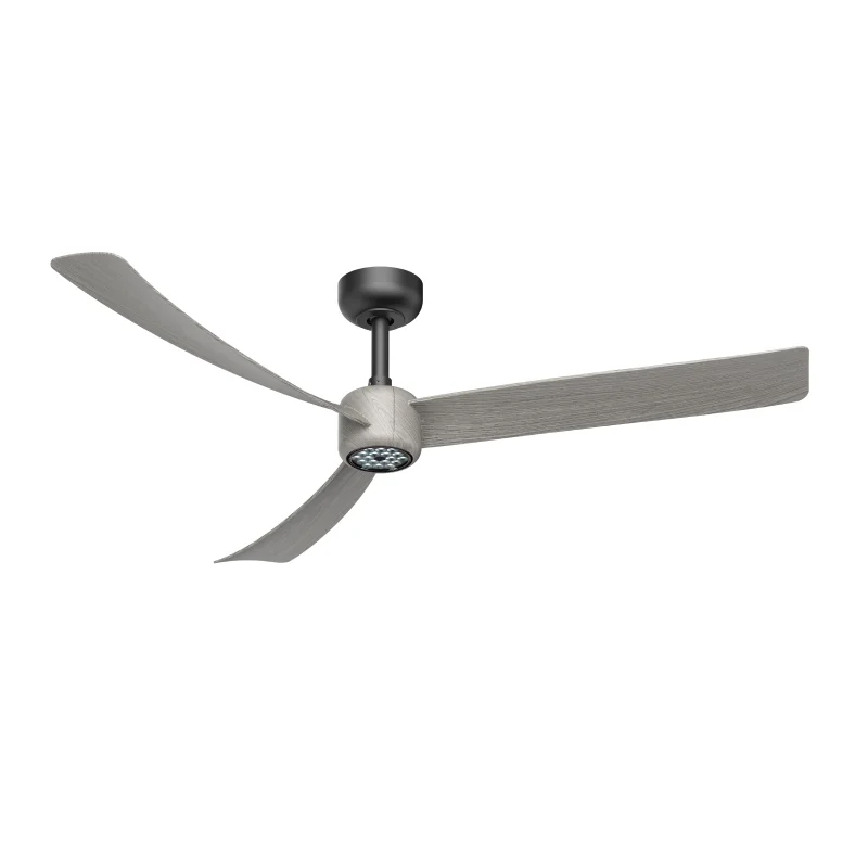 52 Inch Ceiling Fans with Lights Led Remote Control Low Profile Flush Mount for Living Room Bedroom Outdoor Patio,DC Motor,Reversible,Dimmable,Buzzer ON/Off, 3D-I3