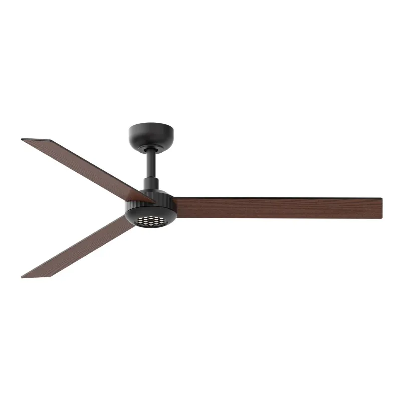 52 inch Modern Ceiling Fan with Lights,Remote Control, 3 Plywood Blades,6-Speed,Dimmable, Noiseless Reversible DC Motor,Indoor/Outdoor Ceiling Fan for Living Room Bedroom patio, 3D-X3