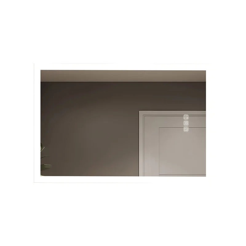 36"x28" LED Bathroom Mirror Bright Backlight, 5 Mins Defog, Full HD Reflected Wall Mounted Vanity Mirror, 3 Colors Stepless Dimmable, CRI90+, Memory Function, Anti-Fog