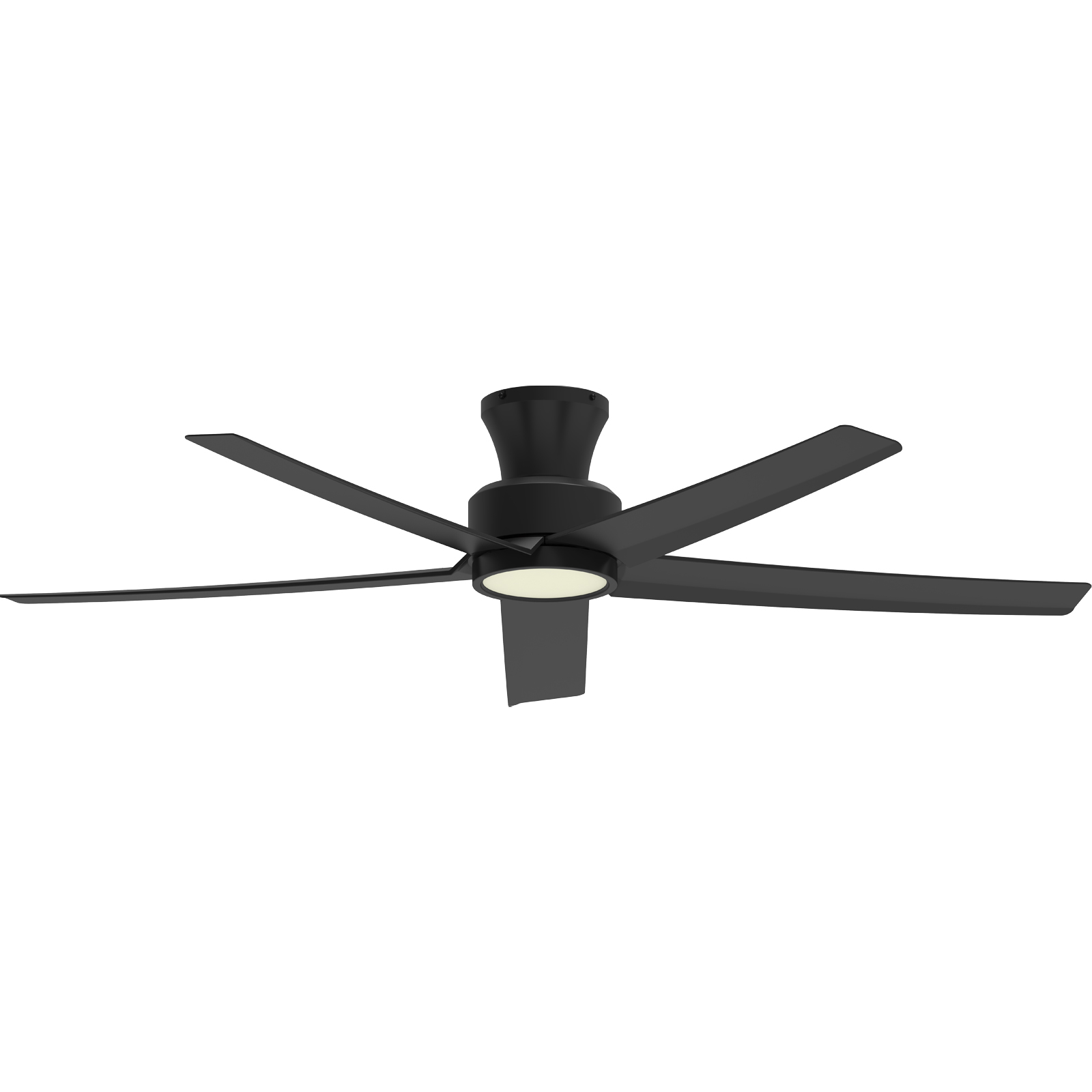 52 inch Ceiling Fans with Lights, Large Air Volume Ceiling Fans with Reversible Quiet DC Motor and Remote, 5X-W5
