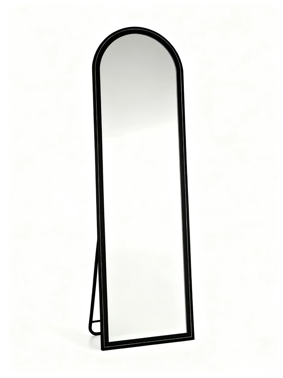 Full Length Mirror 63"x 20" Floor Mirror, Free Standing Full Body Mirror, Wall Mounted Hanging or Leaning Mirror with Stand for Bedroom, Living Room, Cloakroom