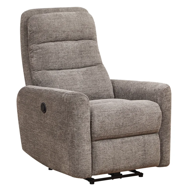 32" Wide Power Recliner Upholstered Fabric Recliner with Adjustable Headrest