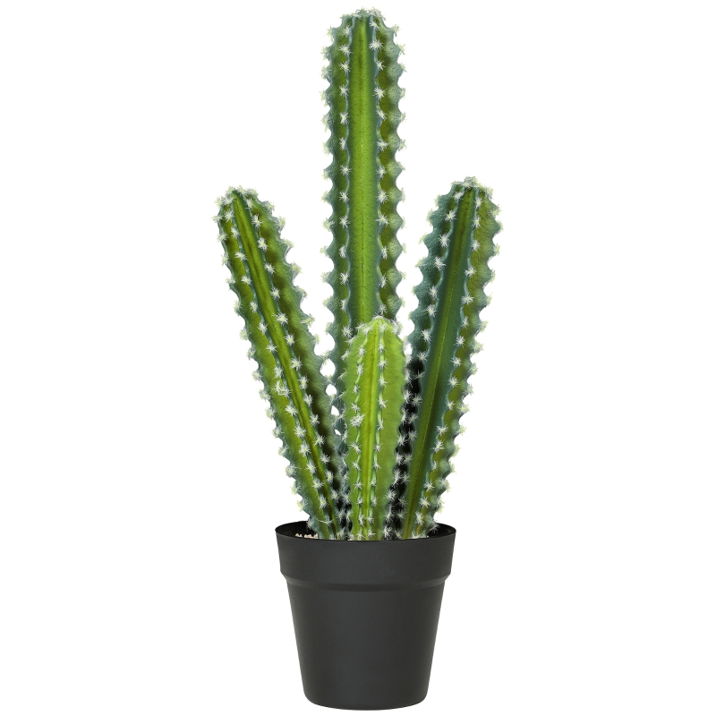 Künstlicher Kaktus 91 Cm – Große Kunstpflanze Euphorbia Acrurensis Im Topf, Pflegeleichte Zimmerdeko Für Zuhause, Büro & Garten – Geschenkidee