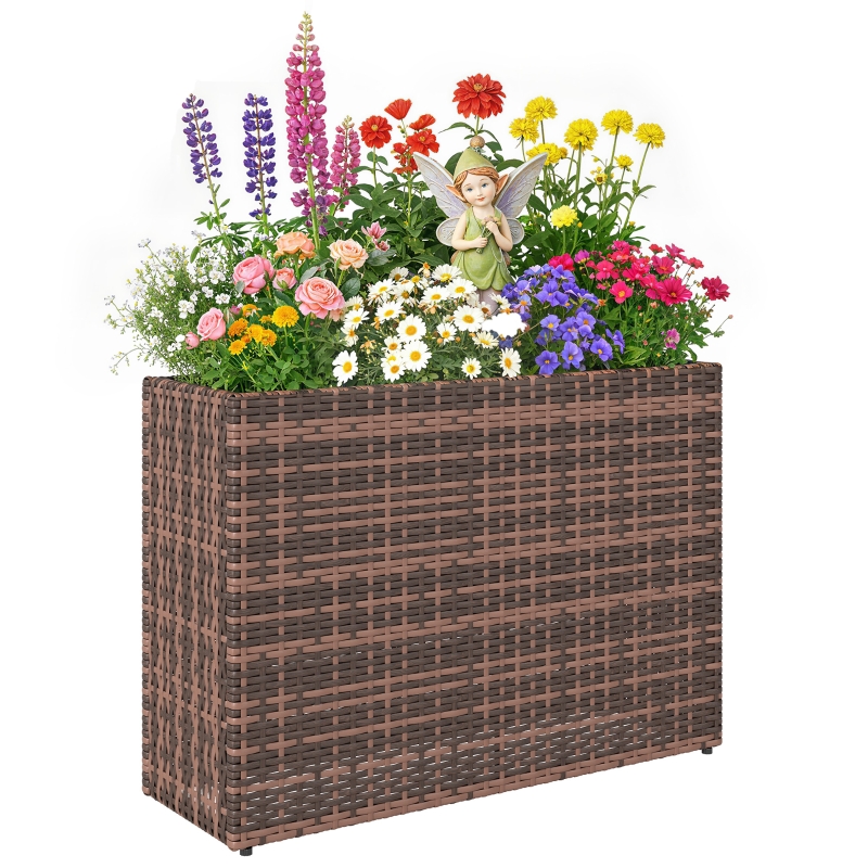 Blumenkasten Rattan Aldi