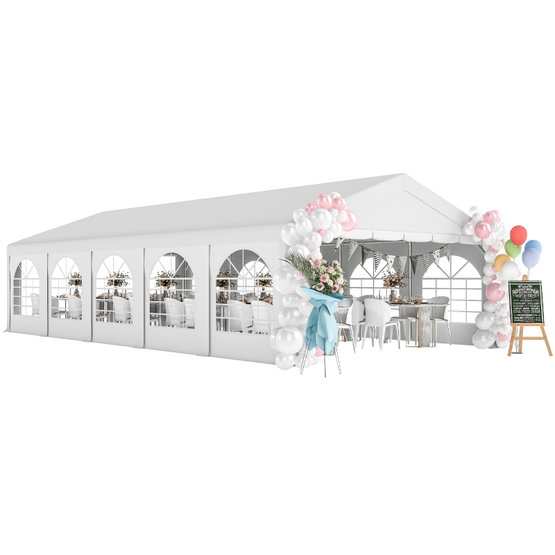 Tente de réception barnum 5 compartiments protection UPF30+ structure ...