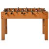 Calcio Balilla Professionale per Adulti e Famiglia, Tavolo Calciobalilla per Adulti, Tavolo da Biliardo Billiardino con 2 Palline, Segnapunti e 22 Giocatori, 122x61x80.7cm