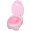  Portable Baby Potty Kids Children Training Toilet Chair Toddler Trainer Stool with Cushion 6 Months - 2 Years Pink